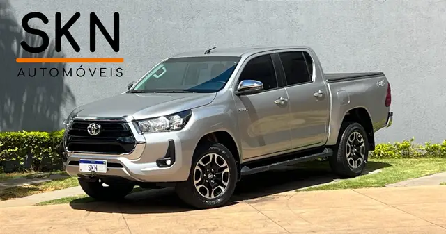 Carro Toyota Hilux Cabine Dupla 2021 SRV 2.8 TDI CD 4x4 (Aut)