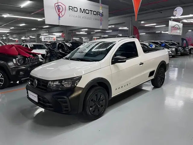 Carro Volkswagen Saveiro 2024 Robust CS 1.6