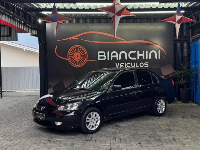 Carro Honda Civic 2004 Sedan LX 1.7 16V
