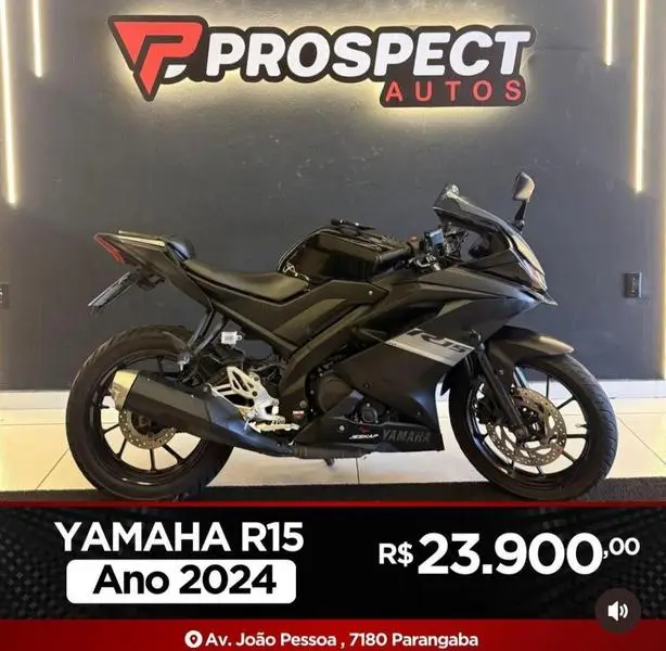 Moto Yamaha YZF R15 2024 ABS