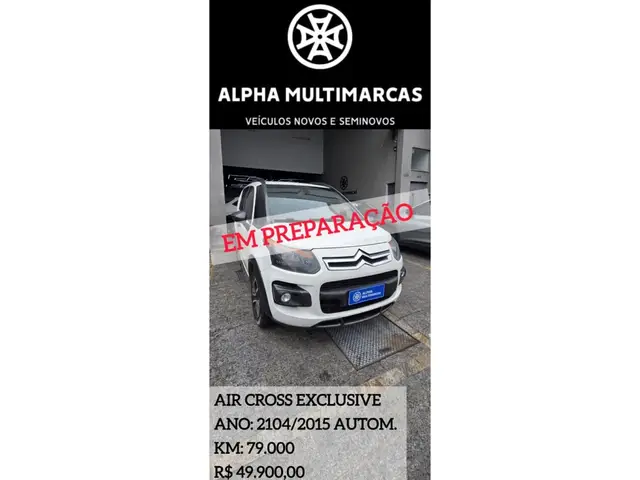 Carro Citroën Aircross 2015 Exclusive 1.6 16V (flex) (aut)