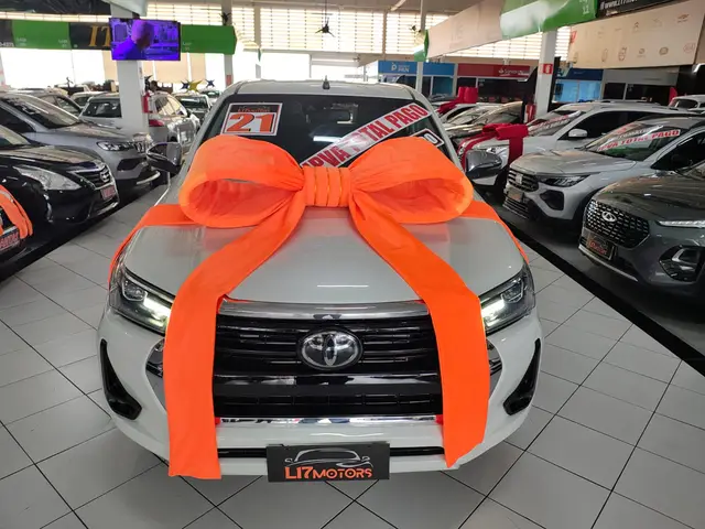 Carro Toyota Hilux Cabine Dupla 2021 SRX 2.8 TDI CD 4x4 (Aut)