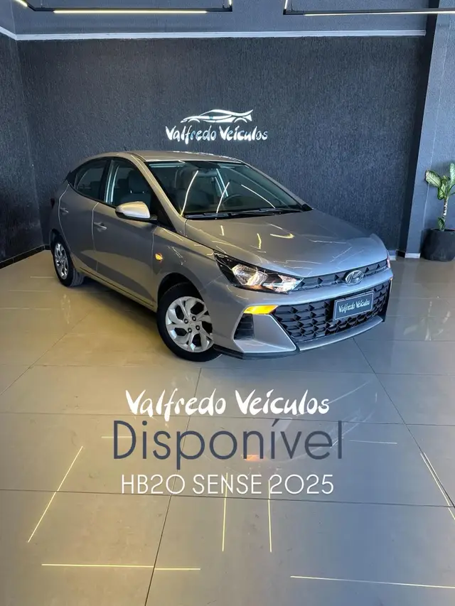 Carro Hyundai HB20 2025 Sense Plus 1.0 (Mec.)
