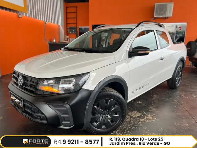 Carro Volkswagen Saveiro 2025 Robust Total Flex 16V (CD)