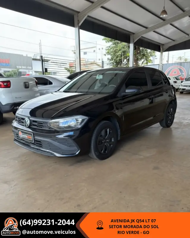 Carro Volkswagen Polo 2024 Track 1.0 Flex 12V 5p