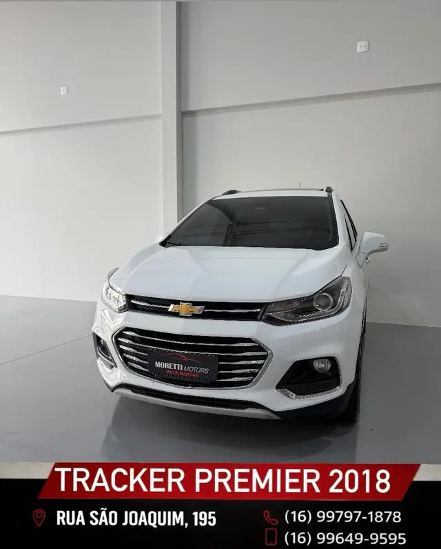 Carro Chevrolet Tracker 2018 Premier 1.4 Turbo (Aut) (Flex)