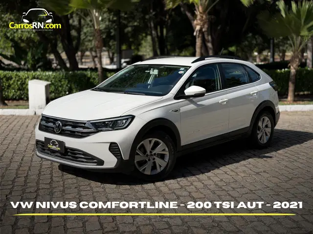 Carro Volkswagen Nivus 2021 Comfortline 1.0 Turbo (Aut) (Flex)