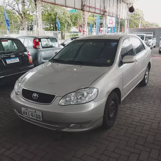 Carro Toyota Corolla 2004 Sedan SEG 1.8 16V (nova série) (aut)