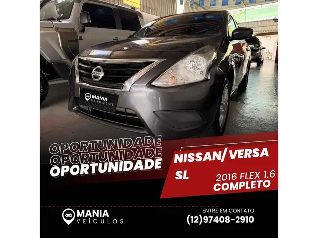 Carro Nissan Versa 2016 1.6 16V SL (Flex)