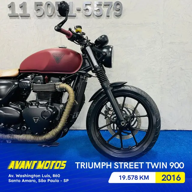 Moto Triumph Street Twin 2016 Street Twin
