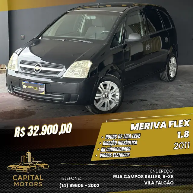 Carro Chevrolet Meriva 2011 Expression 1.8 (Flex) (easytronic)