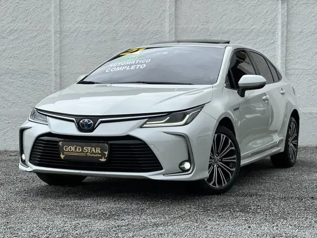 Carro Toyota Corolla 2021 Altis Premium Hybrid 1.8