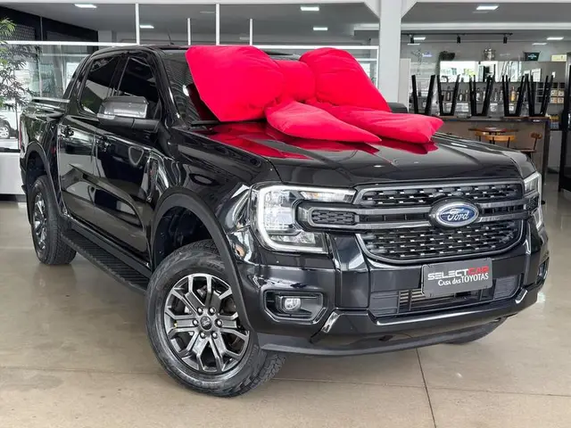 Carro Ford Ranger Cabine Dupla 2026 Black 2.0 Turbodiesel 4x2 (Aut.)