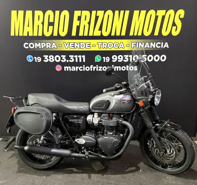 Moto Triumph Bonneville T120 2025 Black