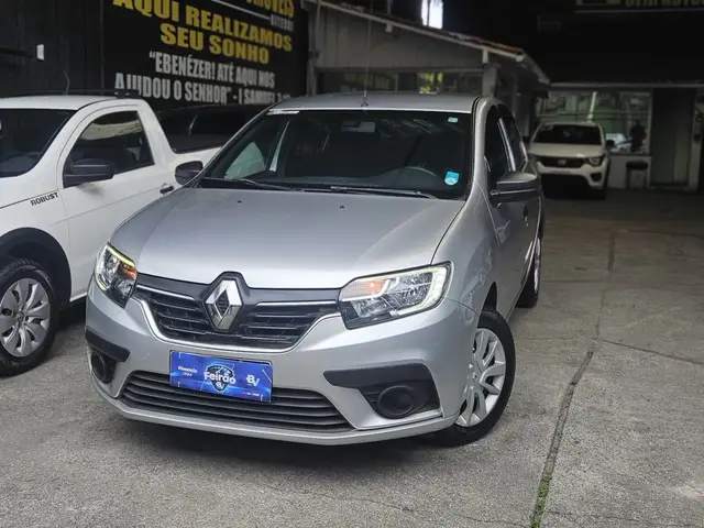 Carro Renault Logan 2022 Life 1.0 12V SCe (Flex)