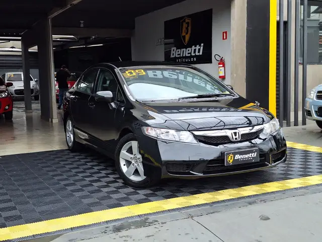 Carro Honda Civic 2009 New  LXS 1.8 16V (Aut) (Flex)