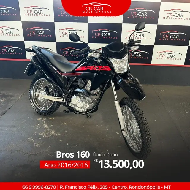 Moto Honda NXR 160 2016 Bros ESD