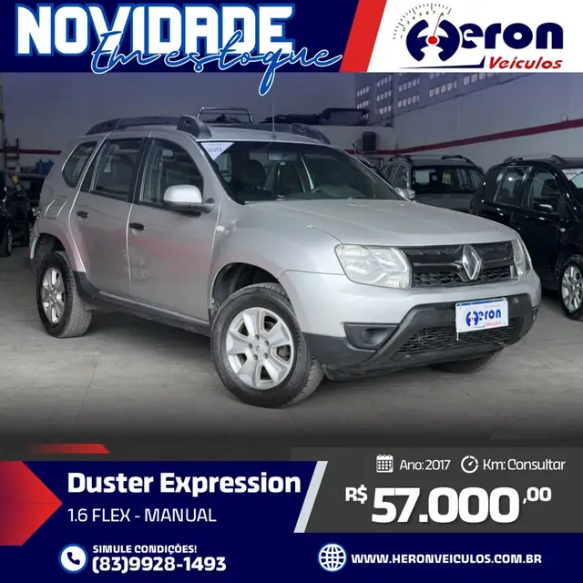 Carro Renault Duster 2017 1.6 16V Expression (Flex)