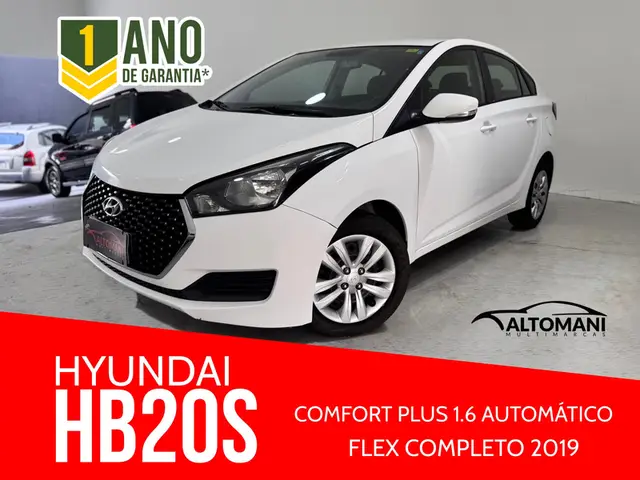 Carro Hyundai HB20S 2019 1.6 Comfort Plus (Aut) (Flex)