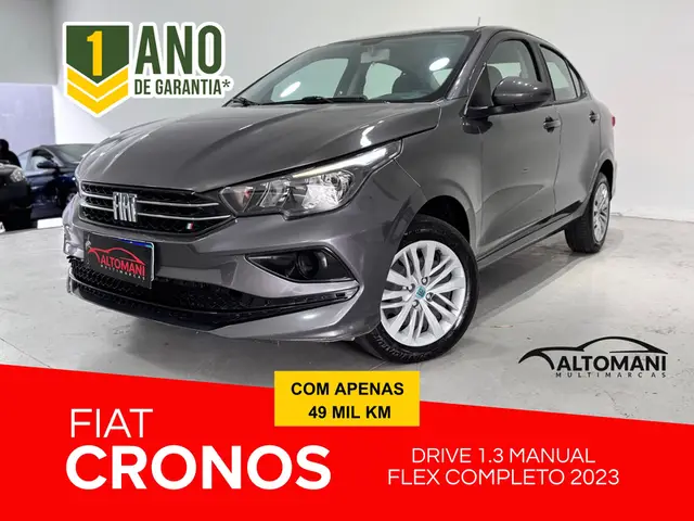 Carro Fiat Cronos 2023 Drive 1.3 (Flex) MT