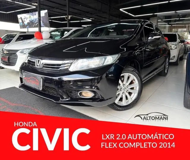 Carro Honda Civic 2014 New  LXR 2.0 i-VTEC (Aut) (Flex)