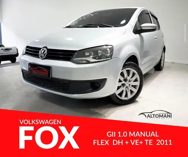Carro Volkswagen Fox 2011 1.0 8V (Flex) 4p