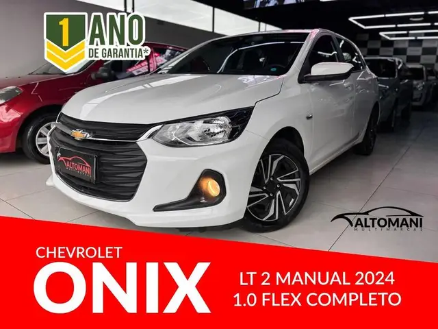 Carro Chevrolet Onix 2024 LT 1.0