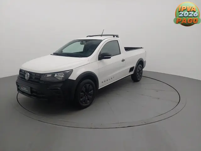 Carro Volkswagen Saveiro 2025 Robust Total Flex 16V