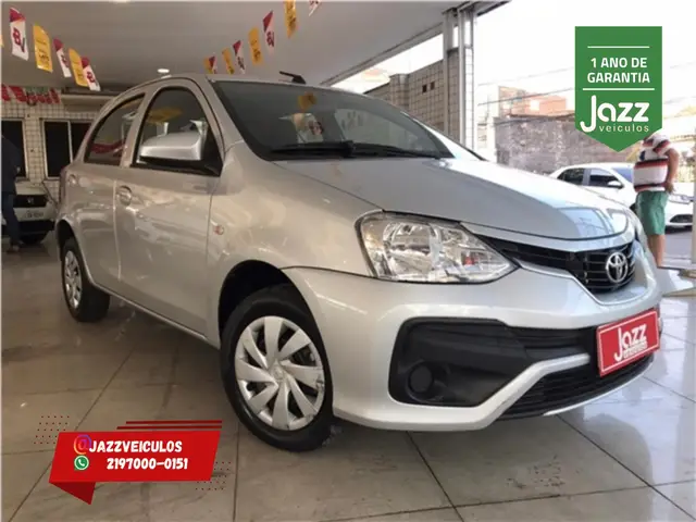 Carro Toyota Etios 2019 X 1.3 (Flex)
