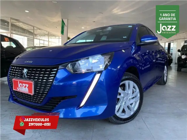 Carro Peugeot 208 2021 Active Pack 1.6 (Flex) (Aut)