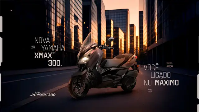 Moto Yamaha XMax 2026 300 Connected