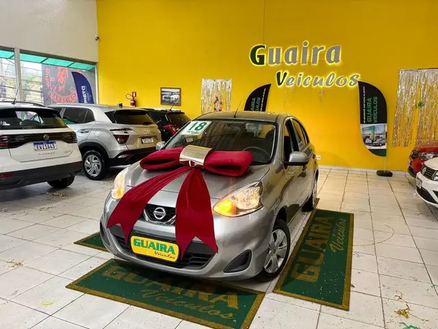 Carro Nissan March 2018 1.0 12V S (Flex)