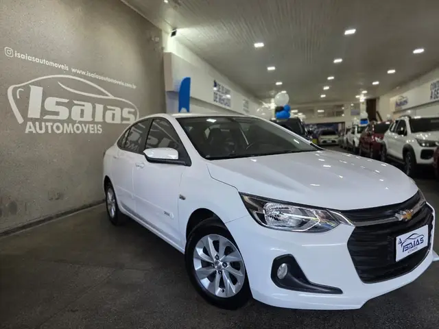 Carro Chevrolet Onix Plus 2020 1.0 LTZ Turbo Flex (Aut)