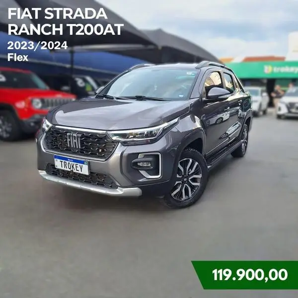 Carro Fiat Strada 2024 Ranch 1.0 Turbo