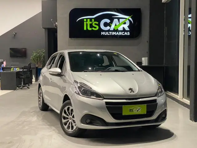 Carro Peugeot 208 2018 Active 1.2 12V (Flex)