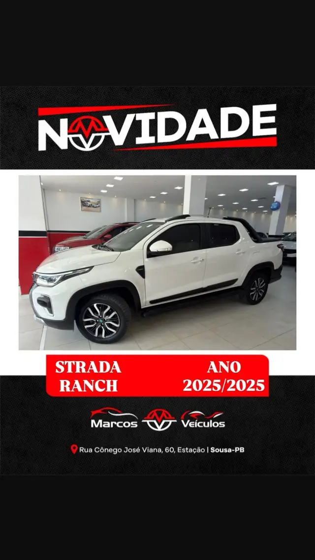 Carro Fiat Strada 2025 Ranch 1.0 Flex Turbo CD Aut.