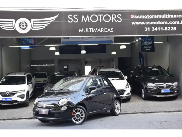 Carro Fiat 500 2012 Cult 1.4 8V