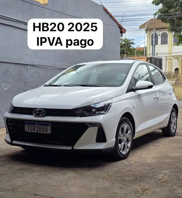 Carro Hyundai HB20 2025 Sense Plus 1.0 (Mec.)