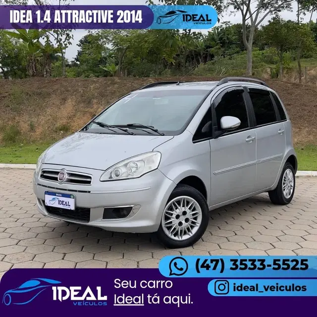 Carro Fiat Idea 2014 Attractive 1.4 8V (Flex)