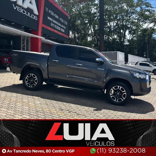 Carro Toyota Hilux Cabine Dupla 2024 SRV 4x4 2.8 Diesel