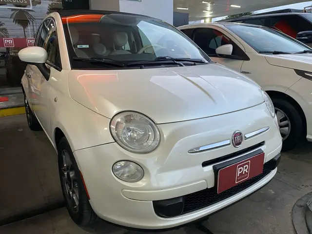 Carro Fiat 500 2014 Cabrio Dualogic 1.4 Evo (Flex)