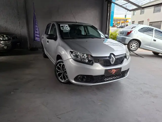 Carro Renault Sandero 2018 Authentique 1.0 12V SCe (Flex)