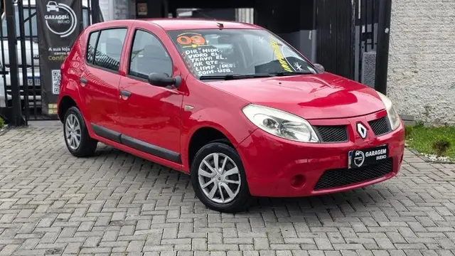 Carro Renault Sandero 2009 Authentique 1.0 16V (flex)
