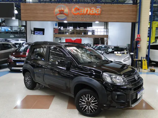 Carro Fiat Uno 2017 Way 1.0 Firefly (Flex)