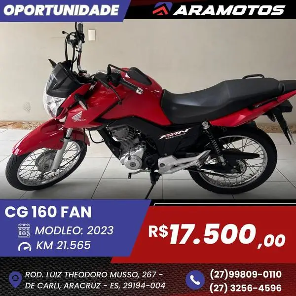Moto Honda CG 160 2023 Titan