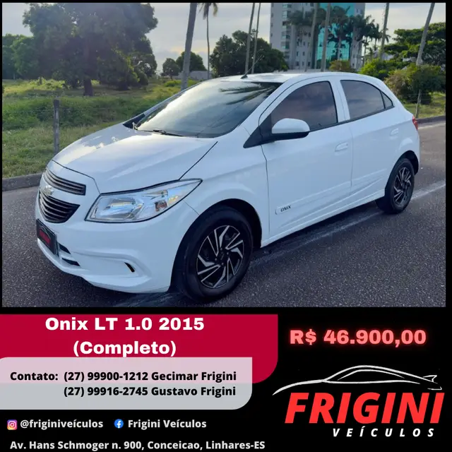 Carro Chevrolet Onix 2015 1.0 LT SPE/4