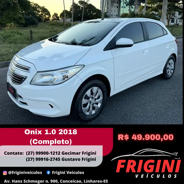 Carro Chevrolet Onix 2018 1.0 Joy SPE/4