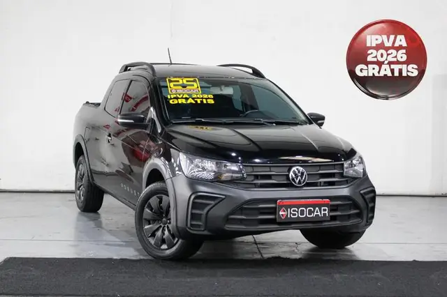 Carro Volkswagen Saveiro 2025 Robust Total Flex 16V (CD)