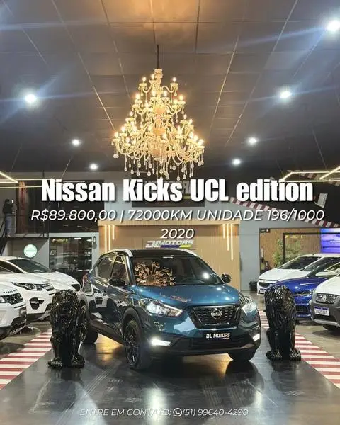 Carro Nissan Kicks 2020 1.6 S (Flex)