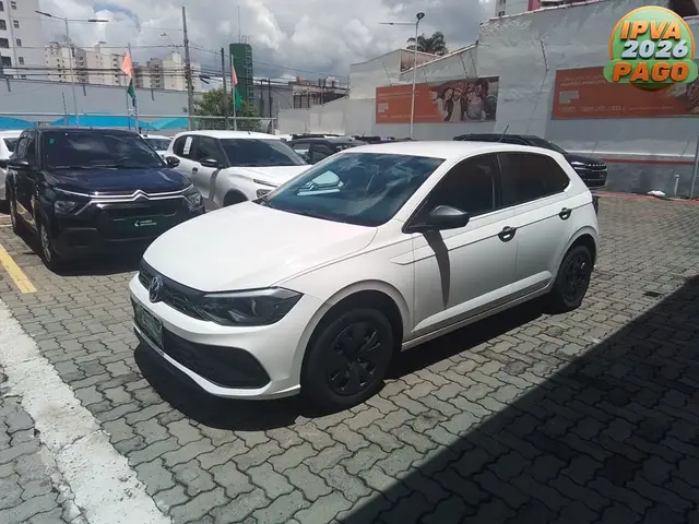 Carro Volkswagen Polo 2025 Track 1.0 Flex 12V 5p